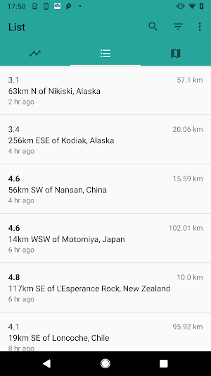 EarthQuake - Map & Alerts Screenshot 0