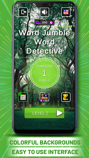 Word Jumble : Word Detective Screenshot 1