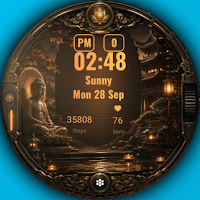A158 Buddha Watchface