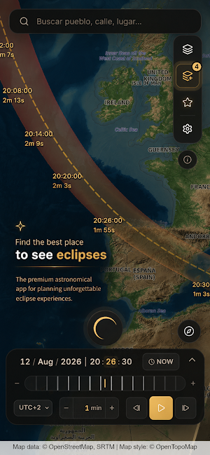 Eclipse Tracker Screenshot 0