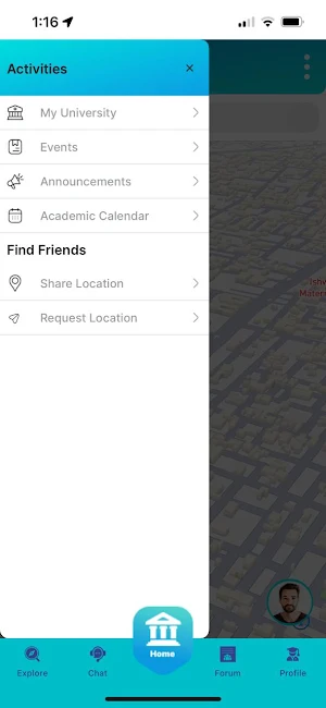 CampusFlow: Campus GPS Screenshot 1