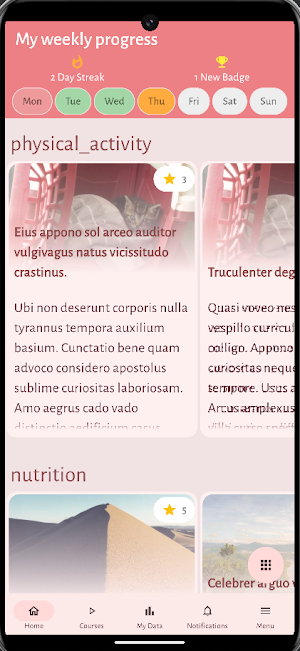 MELIORA Virtual Coach Screenshot 1