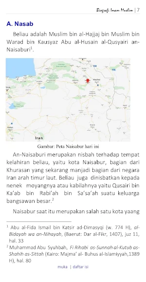 Biografi Imam Muslim Screenshot 2