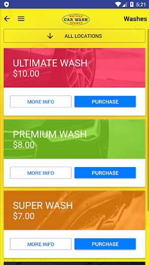 Waters Avenue Car Wash Screenshot 2
