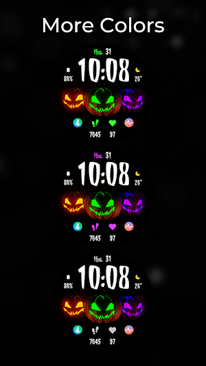 TVV Halloween 5 Watch Face Screenshot 1