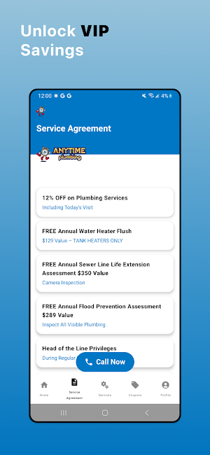 Anytime Plumbing and Heating Screenshot 1