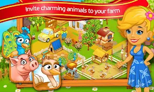 Farm Town: Cartoon Story Screenshot 0