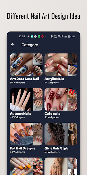 Art Deco Luxe Nail Design Screenshot 0