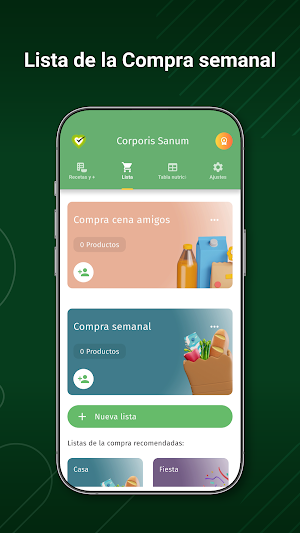 Recetas de Cocina CorporiSanum Screenshot 1
