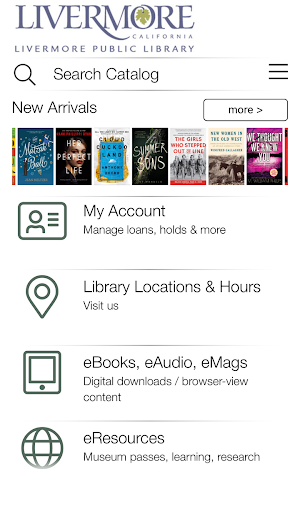 Livermore Public Library Screenshot 0