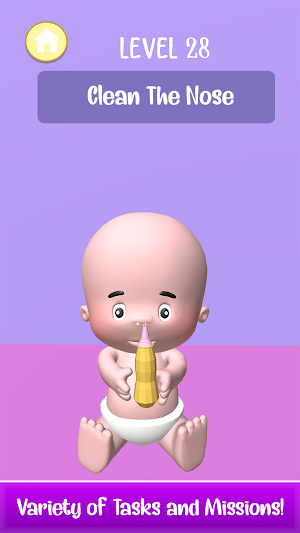 Pregnant Mother Simulator 3D - Newborn Baby Care Screenshot 2