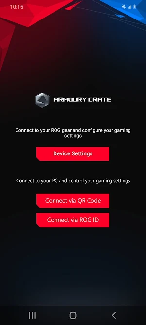 ARMOURY CRATE Screenshot 0