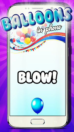 Balloons in phone Screenshot 0