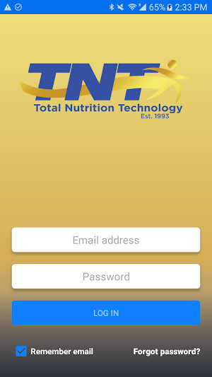 Total Nutrition Technology Screenshot 0