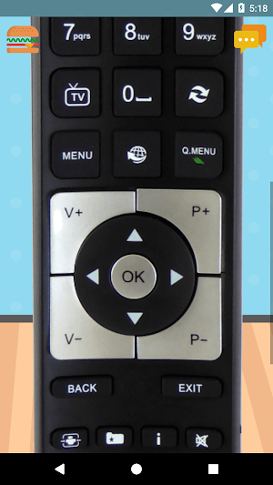 Remote Control For Telefunken TV Screenshot 2