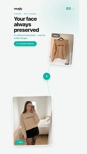 Vougly: AI Clothes Photos Screenshot 3