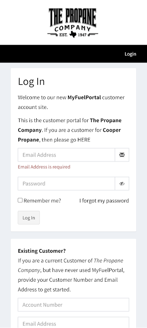 The Propane Company Screenshot 0