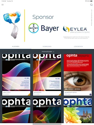 ophta Schweiz Screenshot 0