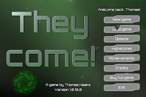 They Come! Screenshot 0