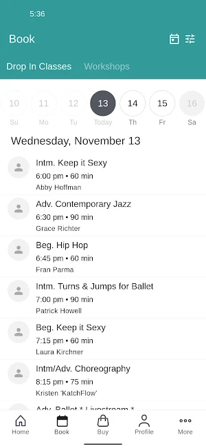 Harbour Dance Centre Screenshot 1