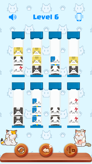 Sort The Cats - Sort Puzzle Screenshot 3