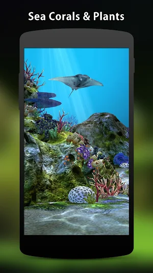 3D Aquarium Live Wallpaper HD Screenshot 1
