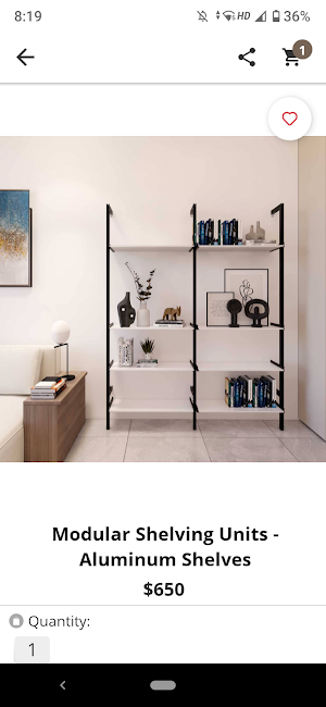 Modern Shelving Screenshot 3
