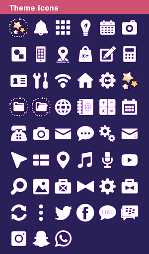 Meteor Shower Theme +HOME Screenshot 3