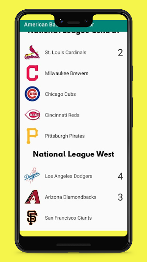 American Baseball Predictor Screenshot 0
