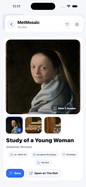 MetMosaic: Art Museum Explorer Screenshot 2