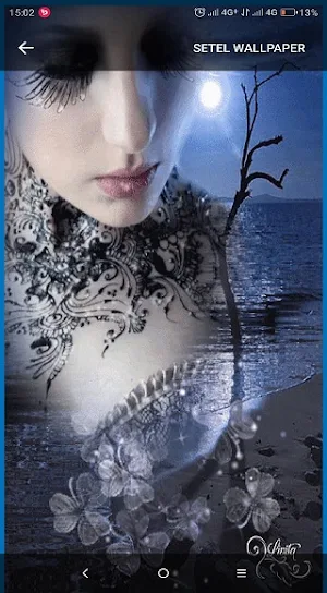 Beautiful Girls Live Wallpaper Screenshot 2