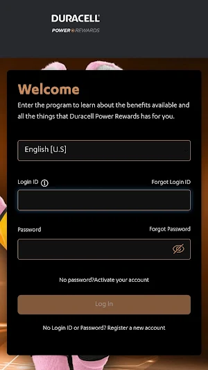 Duracell Power Rewards Screenshot 0