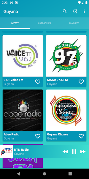 Guyana radios online Screenshot 0