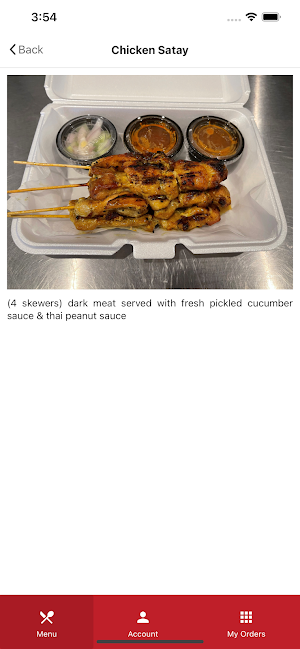 Taste of Thai on Blvd. Screenshot 2