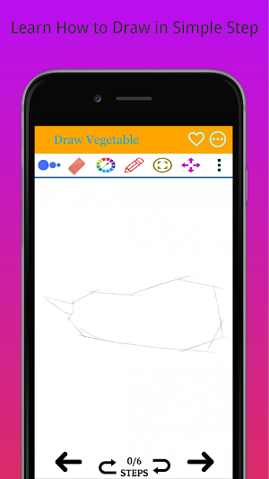 How to Draw Real Vegetables Screenshot 0