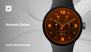 Volcanic Ember - watch face Screenshot 0