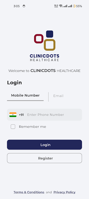 CLINICDOTS Healthcare Screenshot 0