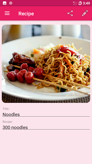 Recipe book App free Screenshot 2