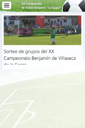 Campeonato Fútbol Benjamín "La Sagra" Screenshot 1