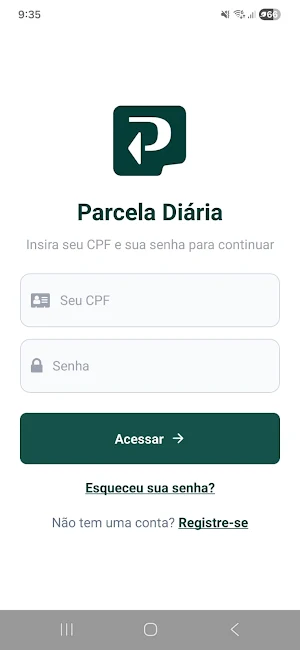 Parcela Diária Screenshot 0