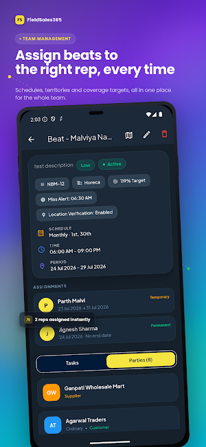 Field Sales 365-Sales Tracker Screenshot 2