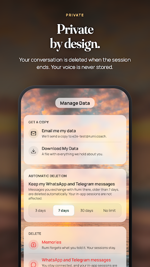 Rumi Coach: AI Life Coach Screenshot 0