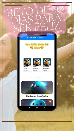 Ser feliz Reto de 30 días Screenshot 0