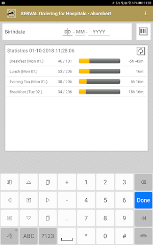 SERVAL Ordering for Healthcare Screenshot 0