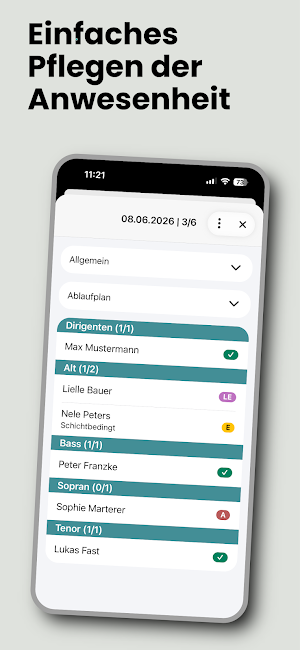 Attendix Screenshot 1