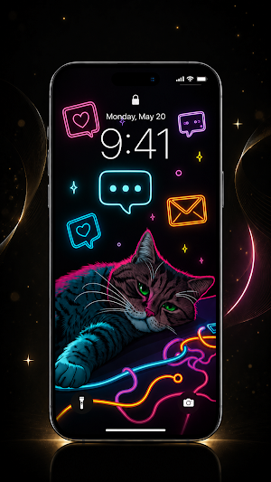 Black aesthetic wallpapers Screenshot 2
