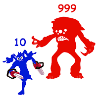 Smashers io: Blue Monster