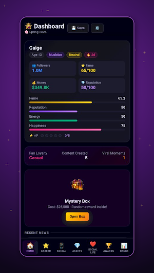 Fame Factory Screenshot 2