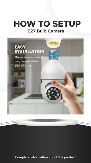 E27 Light Bulb Camera Guide Screenshot 3