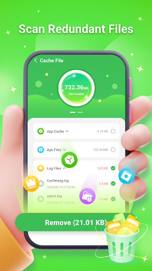 Swift Space Cleaner Screenshot 1